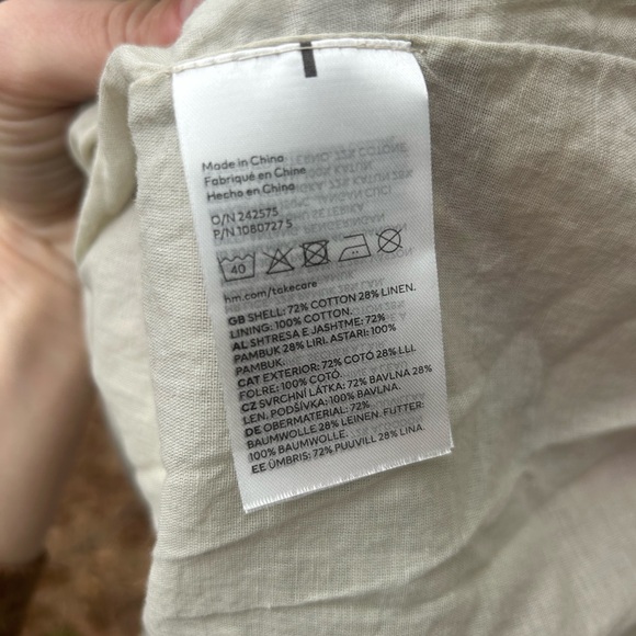 H&M linen dress - Picture 5 of 5